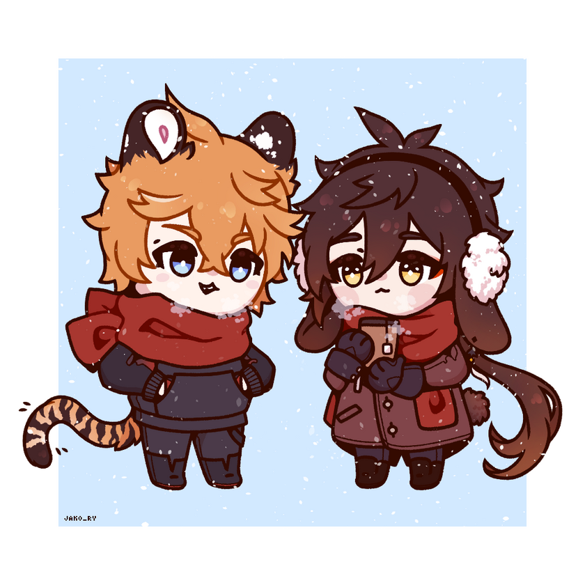 zhongli & childe